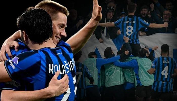 Devler Ligi'nde inanılmaz son: Atalanta 90+10'da tur atladı!