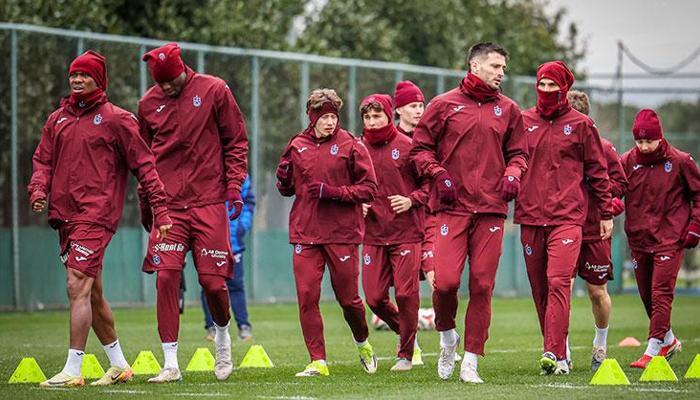 Trabzonspor, Başakşehir maçı hazırlıklarını sürdürdü