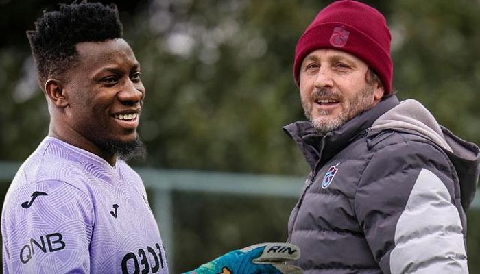 Tekke'den Onana'ya Başakşehir maçı öncesi özel izin