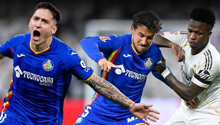 Real Madrid - Getafe maçı sonucu: 0-1