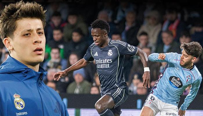 Real Madrid Celta Vigo'yu son dakikalarda yıktı!  Celta Vigo - Real Madrid maçı sonucu: 1-2