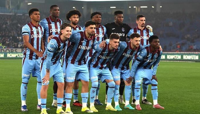 Trabzonspor 5 maçlık seri için sahada!