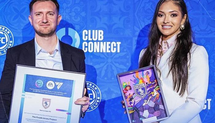 Samsunspor’un 'Mor Forma' Projesine Avrupa’dan büyük ödül