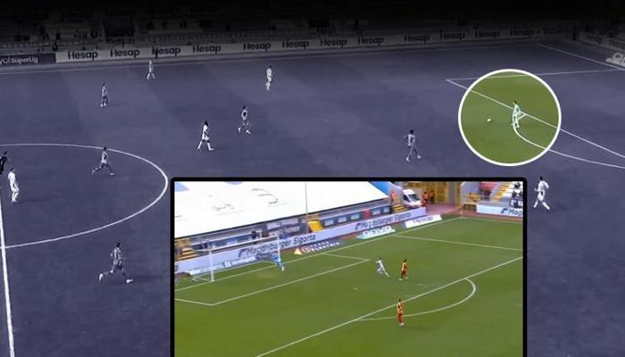 Süper Lig'de tarihi gol!