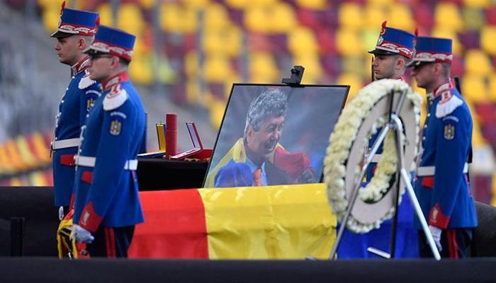 Lucescu için Romanya'da cenaze töreni düzenlendi