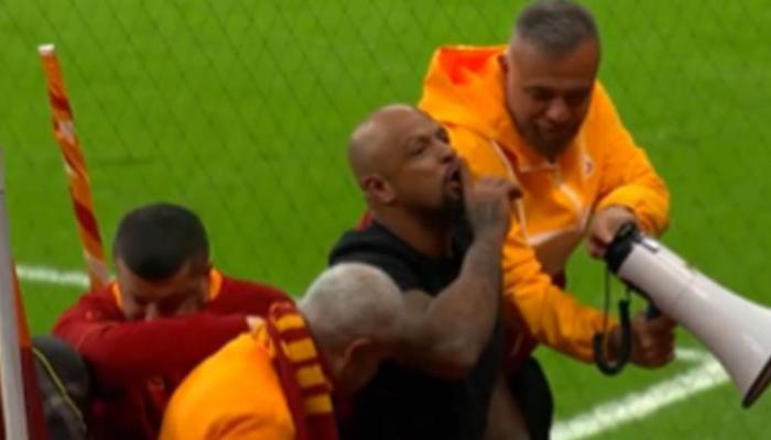 Felipe Melo sete çıktı, üçlü çektirdi!