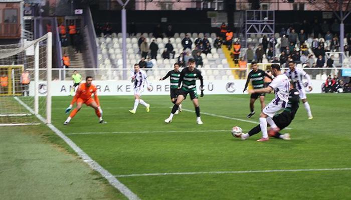 Keçiörengücü evde yok: 0-0