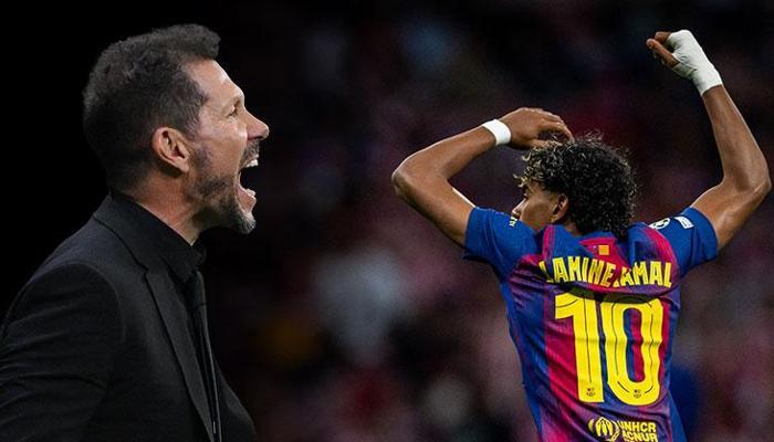 Simeone: 'Yamal gitsin PlayStation'da Şampiyonlar Ligi'ni kazansın'