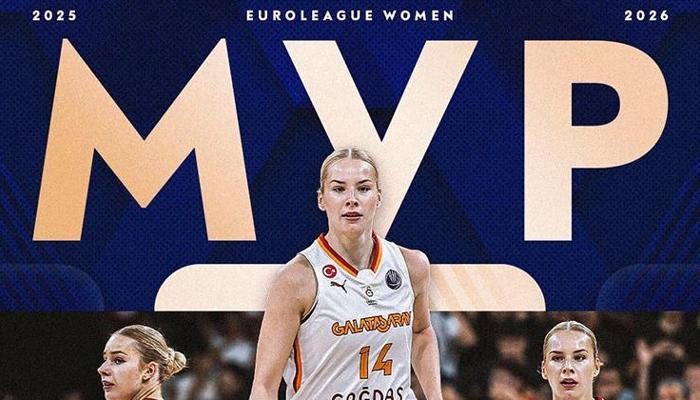 Kadınlar Euroleague'de sezonun MVP'si Galatasaray'dan Dorka Juhasz
