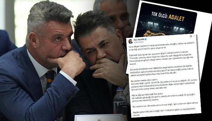 Olay derbi paylaşımı: 'İmtiyaz değil eşitlik! Algı değil hakkaniyet'