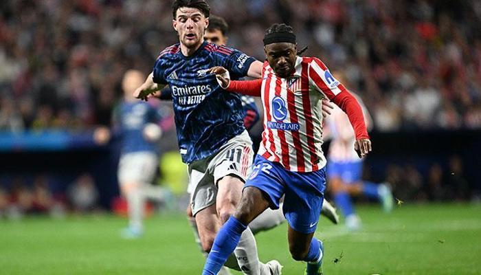 (ÖZET) Arsenal Madrid'de avantajı kaptı