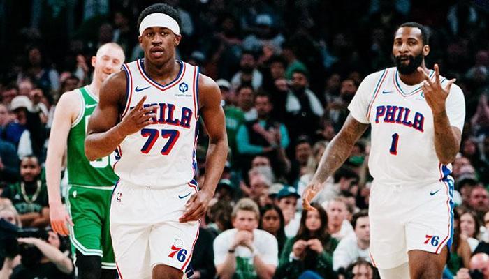 76ers, Celtics'i geçip yarı finale yükseldi.