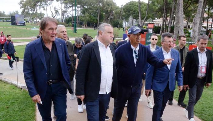 Bakan Bak, Turkish Airlines Open 2026 Golf Turnuvası ödül töreni için Antalya'da