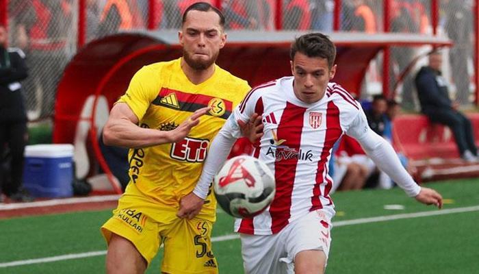 Eskişehirspor play-off'ta Ayvalıkgücü'ne takıldı