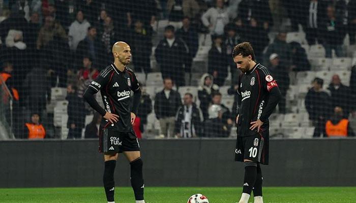 Beşiktaş direkleri geçemedi