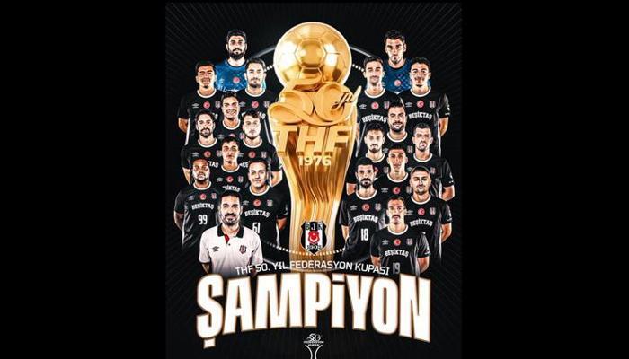 Hentbol 50.Yıl Federasyon Kupası'nda şampiyon Beşiktaş!
