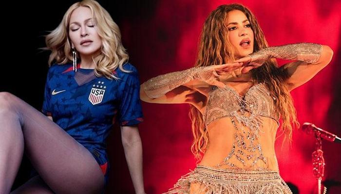 Dünya Kupası'na Shakira ve Madonna damgası