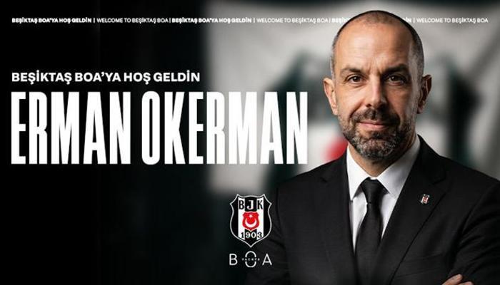 Beşiktaş BOA'nın yeni başantrenörü Erman Okerman oldu