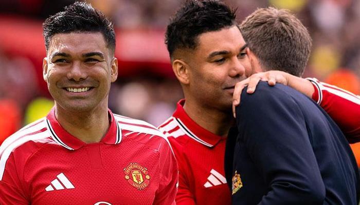 Casemiro Manchester United'a veda etti