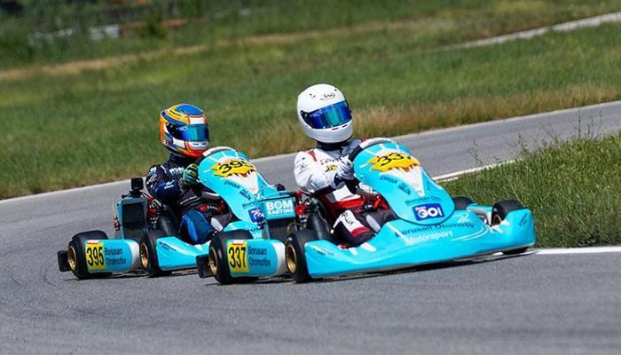 BOM Karting takımı dikkat çekti