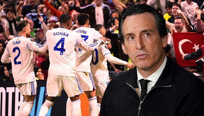 UEFA Avrupa Ligi'nde zafer Aston Villa'nın