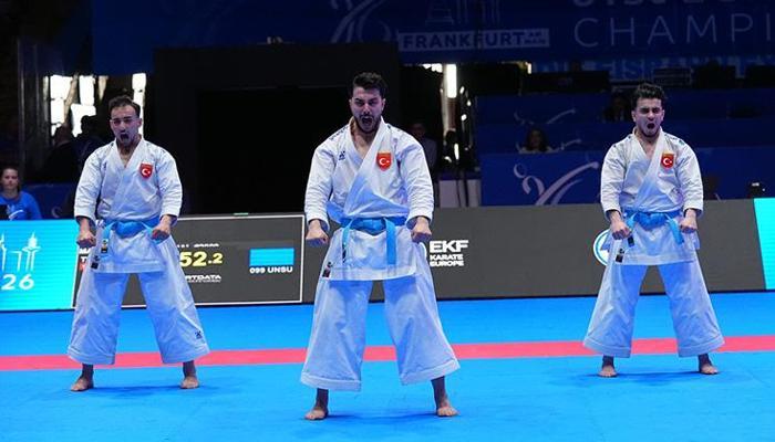 Karate Erkek Takımı, Avrupa ikincisi oldu