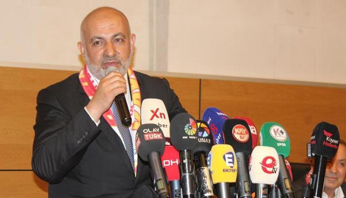 Kayserispor'da yeni başkan Ali Çamlı