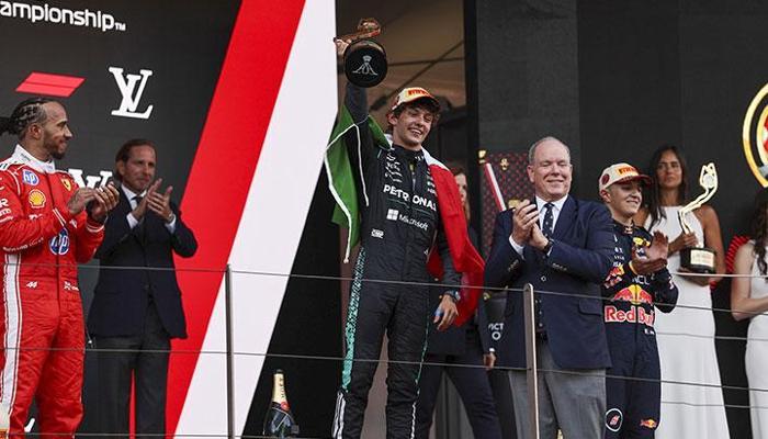 Monaco'nun en hızlısı Kimi Antonelli