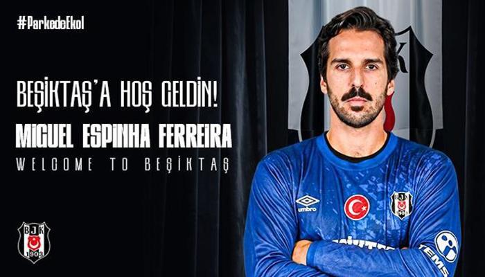 Beşiktaş  Miguel Espinha Ferreira'yı transfer etti!
