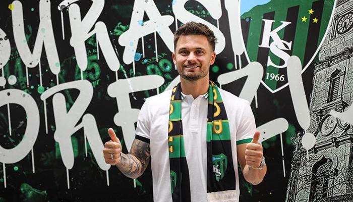 Kocaelispor'da Linetty'nin sözleşmesi uzatıldı