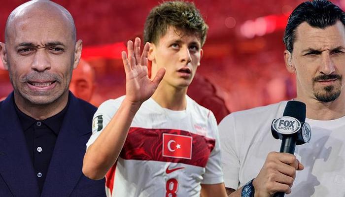 Zlatan Ibrahimovic ve Thierry Henry, Arda Güler'e aşık oldu!