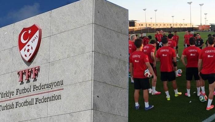 TFF'den Milli Takım açıklaması!