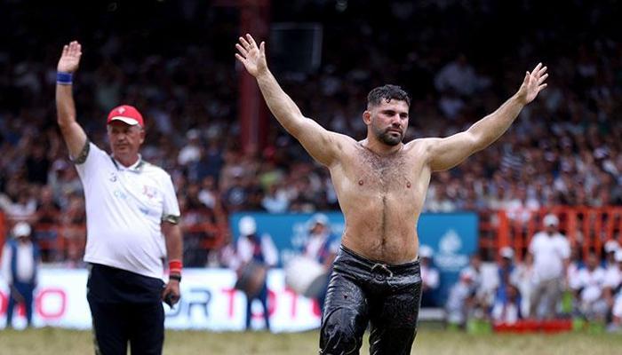 Erkan Taş Kırkpınar başpehlivanı!