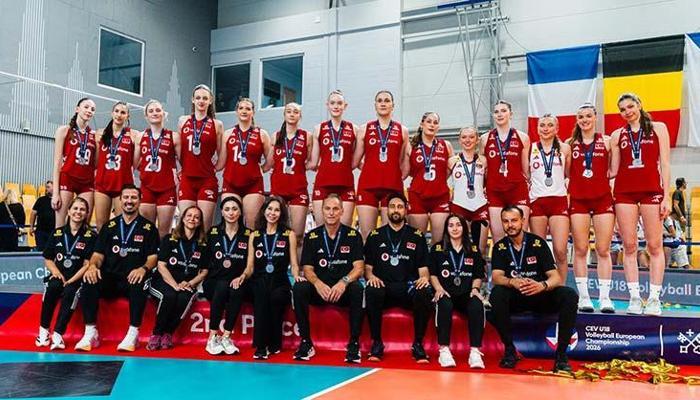 U18 Kadın Milli Takımımız Avrupa ikincisi oldu