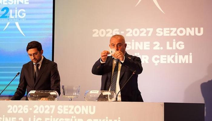 2. Lig'de fikstür çekimi yapıldı
