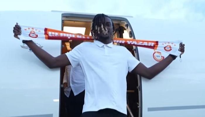 Galatasaray'ın yeni transferi Ugochukwu İstanbul'da!