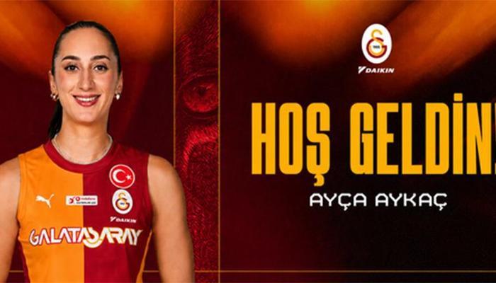 Ayça Aykaç, G.Saray'da!