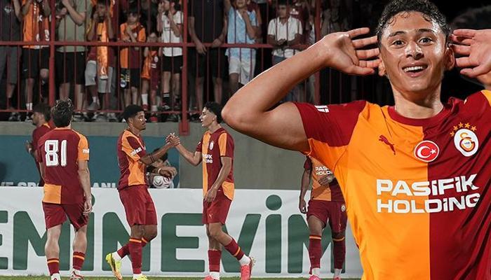 Galatasaray hazırlık maçında 5 golle kazandı!