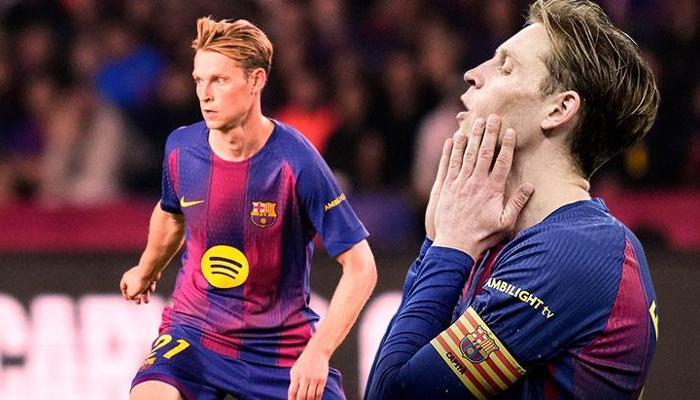 Barcelona'da Frenkie de Jong şoku!