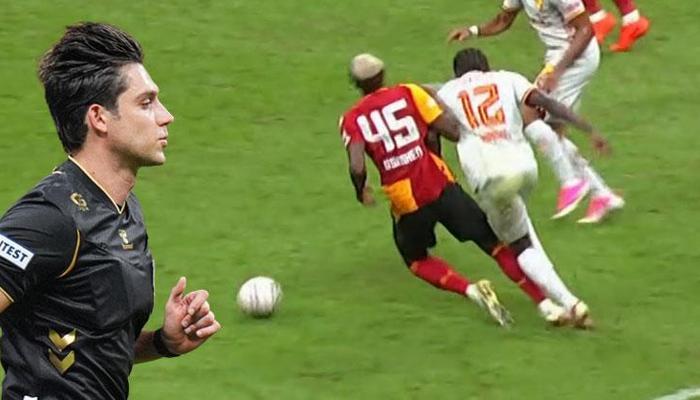 Galatasaray'ın kazandığı penaltı doğru mu? Trio'da açıkladı