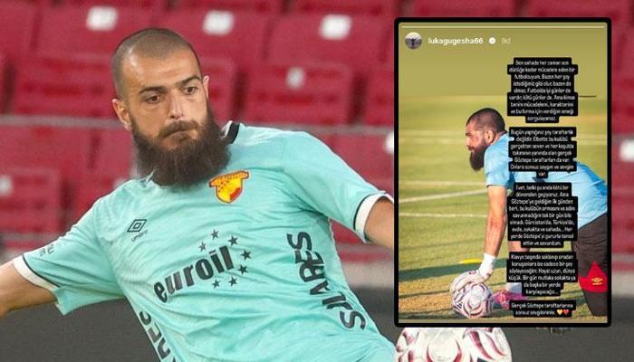 Luka Gugeshashvili'den maç sonu sert tepki
