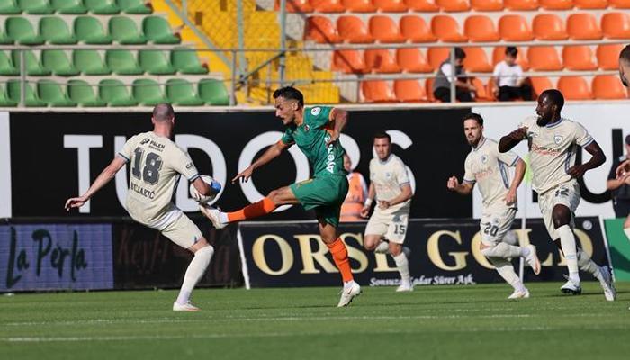 Alanya'da gol sesi çıkmadı