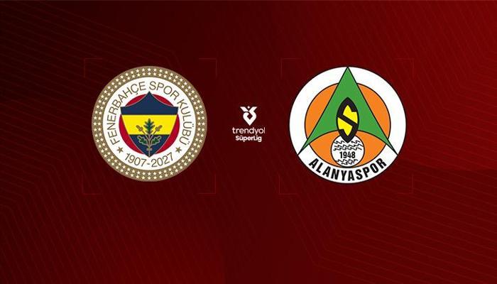 Fenerbahçe - Alanyaspor (Muhtemel 11'ler)