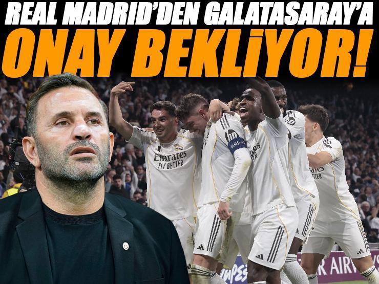 Real Madrid'den Galatasaray'a! Transferde son dakika