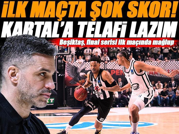 Kartal EuroCup'ta şampiyonluğu riske attı! Kabus gecesi... Beşiktaş GAİN - JL Bourg maç sonucu 60-72