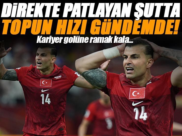 Abdülkerim Bardakcı'nın şutu direkte patladı! Topun hızı dudak uçuklattı