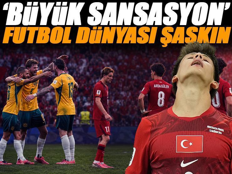 Futbol dünyası şaşkın! Türkiye'ye Avustralya karşısında 'Tokat gibi yenilgi': Dünya Kupası'nı ateşe verdiler