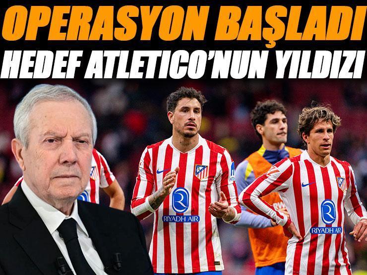 Fenerbahçe'den Atletico Madrid'in yıldızına kanca! Operasyon başladı