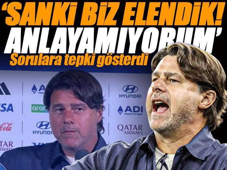 Pochettino'dan Türkiye maçı sonrası sitem: 'Sanki biz elendik!' | 'Tam olarak anlayamıyorum'