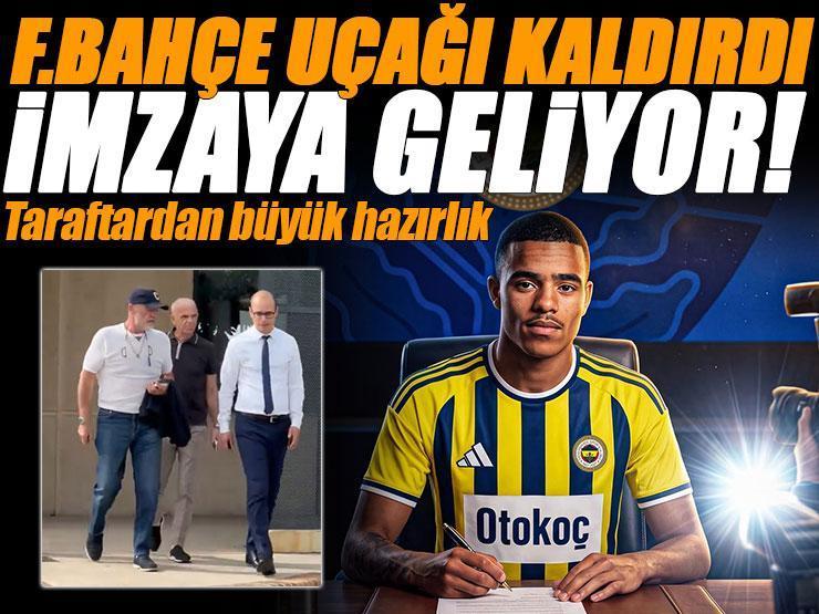 Fenerbahçe, Mason Greenwood'a kavuşuyor! Transfer uçağı havalandı, büyük hazırlık...